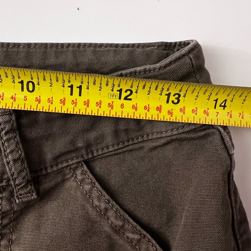 Marine Layer Maya Utility Pants crop in Olive Green 8 - Picture 6 of 6